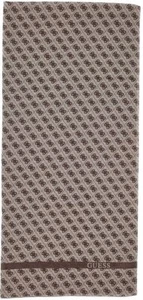 Guess Am9338Pol03 Izzy Quattro 4G Logo Retro Womens Scarves In Beige Brown - Picture 1 of 4