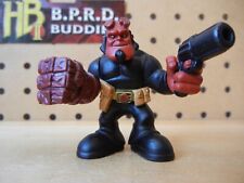 RARE Mezco Hellboy 2 B.P.R.D. Buddies - HELLBOY Black BPRD Uniform w/ Samaritan