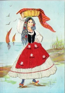 CARTOLINA Marche Costume Regionale NON V.TA NON SCRITTA n. 430 - Bild 1 von 2