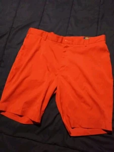 Polo Ralph Lauren Performance Shorts Mens 40 Red Tech Stretch Classic Fit 10" - Picture 1 of 7