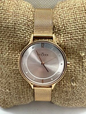 Reloj pulsera de cuarzo Skagen SKW2151 para mujer de malla de acero inoxidable con esfera analógica AEA320 Foto 1 de 4