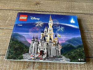 Lego 71040 The Disney Castle Princess Cinderella, used 100% complete free ship!