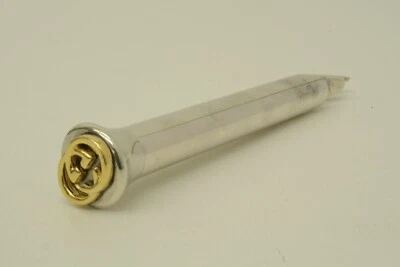 Auténtico abrebotellas Gucci plateado dorado GG hogar cocina coleccionable Foto 1 de 4