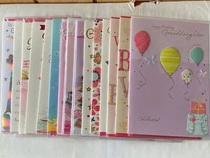 Granddaughter Grand-Daughter Birthday Card - Picture 1 of 42