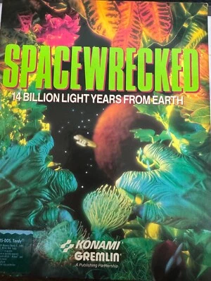 SPACE WRECKED 14 BILLION LIGHT YEARS FROM EARTH (MS-DOS AND TANDY, 1991) KONAMI - Image 1 of 4