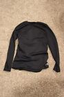 Size L Under Armour Mens Long Sleeve Shirt Black Thermal - Used