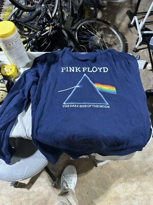 Pink Floyd T-shirt Mens 2XL Blue Long Sleeve Pink Floyd - Image 1 of 4