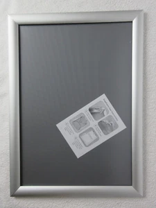 Silver Snapframe A3 Size: 45 x 32.5cm External, 40 x 27.7cm Internal PACK of 10 - Picture 1 of 6