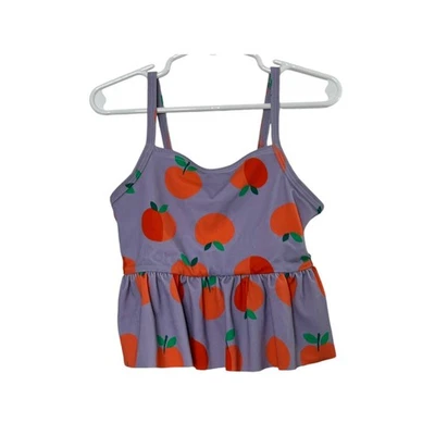 Tankini Hanna Andersson Púrpura y Rojo Estampado Manzana Niña 110 cm EE. UU. 5 Nuevo Foto 1 de 4