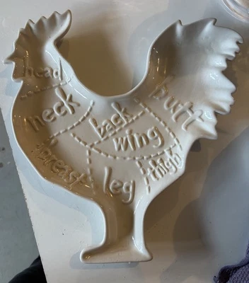 Plato de pollo de tres dimensiones estilo granja de mesas galería Foto 1 de 2