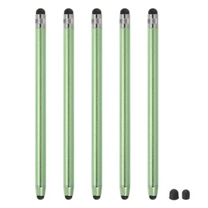 5pcs Stylus Pens for Touch Screens with 2 Extra Tips Green - Zdjęcie 1 z 7