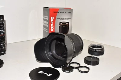 CANON DSLR EOS Digital fit 500mm 1000mm mirror lens 1300D 2000D 3000D 4000D etc - Image 1 of 4