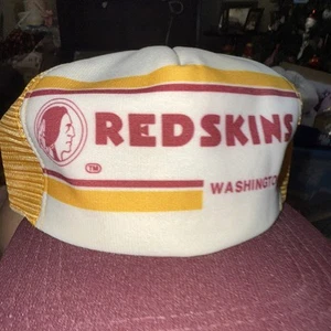 Vintage 80’s Washington Redskins NFL Trucker Mesh Snapback Hat Cap Never Worn - Picture 1 of 7