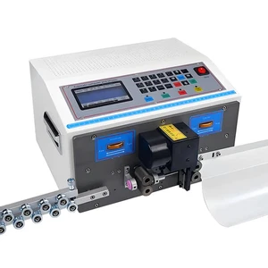 220V Computer-Controlled Fully Automatic Wire Cutting and Stripping Machine - Picture 1 of 19
