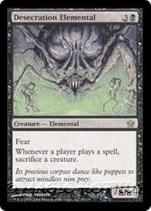 MTG - DESECRATION ELEMENTAL - Fifth Dawn (R) - Picture 1 of 1