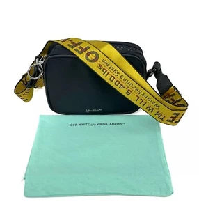 Off White Virgil Abloh Nylon Crossbody Shoulder Messenger Bag ✅ FAST SHIPPING - Picture 1 of 5