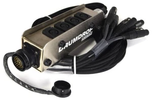 Whirlwind Drum DropM 12 channel W1 Stage Snake Box with Fanout W1CM to XLRF - Picture 1 of 3