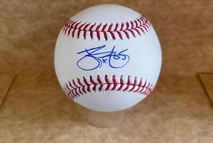 JAMES PAXTON DODGERS SIGNED AUTO M.L. BASEBALL BECKETT AUTH - Picture 1 of 2