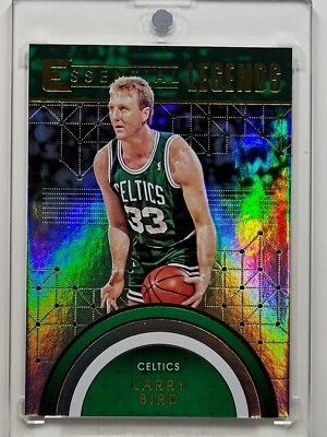2017-18 PANINI ESSENTAILS BASKETBALL LARRY BIRD ES-7 REFRACTOR MINT! CELTICS #1  - Image 1 of 2