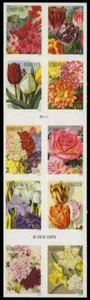 US #5051b 5042-5051 Botanical Art (10) Convertible Booklet NH MNH Pl. P1111 - Picture 1 of 1