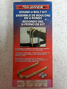 Ride EFFEX Round U-Bolt Kit 5/8"D X 3"W X 7 1/2" Long. Brand New - Picture 1 of 2