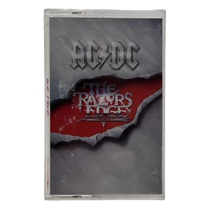 AC/DC The Razors Edge Cassette Tape 1990 Thunderstruck Atco Records Tested - Picture 1 of 12