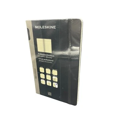 Cuaderno Moleskine Pro Collection Negro NUEVO/SELLADO ENVÍO GRATUITO 240 páginas Foto 1 de 4