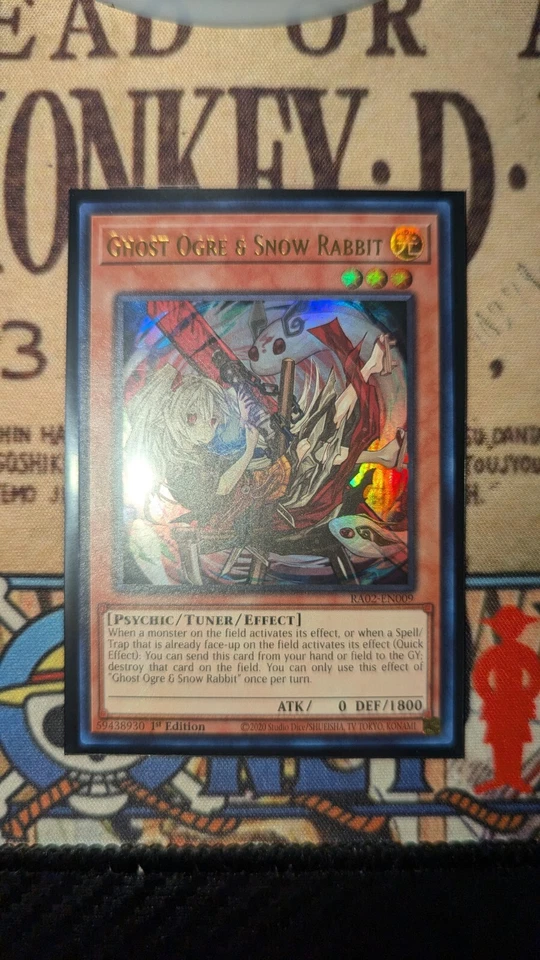  Ghost Ogre & Snow Rabbit 1st Edition Ultra Rare RA02-EN009 Yu-Gi-Oh - Image 1 of 1