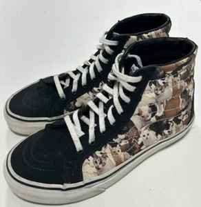 Vans Limited Edition ASPCA Kittens Cat High Top Sneaker Shoes Sz Wn 7.5 Mn 6 - Picture 1 of 11
