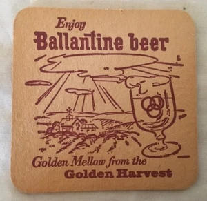 Vintage Ballantine Beer Sing Along With Mitch  3-3/8" Beer Coasters - Picture 1 of 2