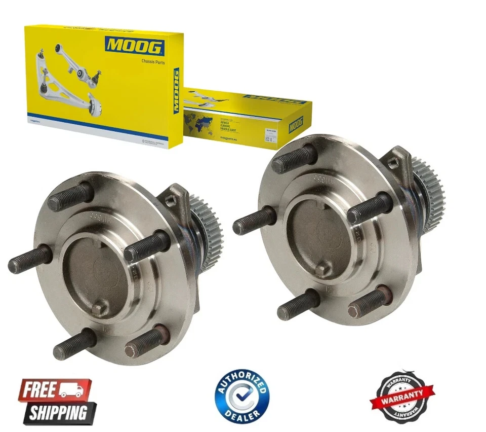 Par de bujes y cojinetes de rueda trasera MOOG para Dodge Avenger Mitsubishi Eclipse Galant Foto 1 de 1