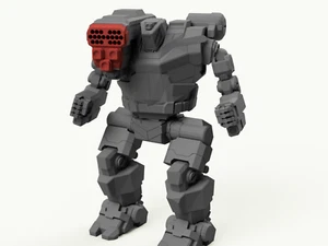 Hunchback HBK-4J | DIW Exclusive | 3D-Printed Miniature for Battletech - Picture 1 of 1