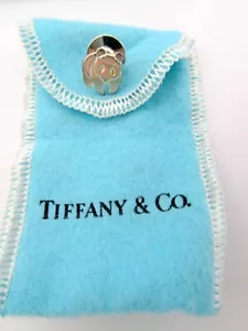 Tiffany & Co Sterling Silver 925 Panda Bear Pin with Original Box & Storage Bag - Picture 1 of 6