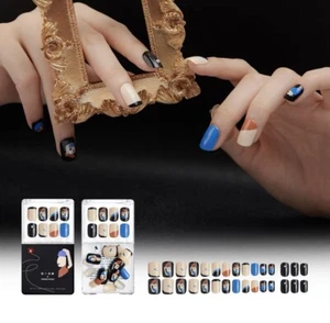handmade press on nails inspired by artworks - Picture 1 of 10