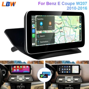 10.25'' Linux Screen Carplay Wifi BT Fit For Mercedes Benz E Coupe W207 2010-16 - Picture 1 of 12