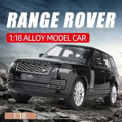 1/18 Range Rover Off-road Vehicles SUV Diecast Alloy Model Car  Sound＆Light Toys - Image 1 of 4