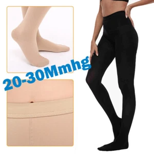 Medias de compresión moderadas 20-30 mmHg para mujer pantimedias de soporte alto manguera S-XL - Imagen 1 de 12
