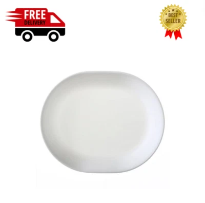 UNBRAND Classic Winter Frost White 12.25" Serving Platter