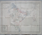 India Showing Railways (Open & Under Construction) 1944  Survey of India Offices