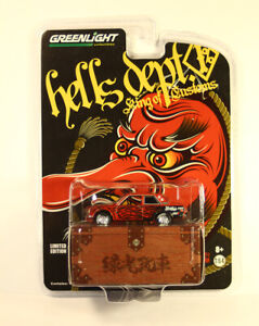 GreenLight Hells Deptment King of Customs Datsun 510 Red/Black EXCLUSIVE PROMO