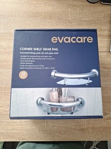 Corner Handle Shelf Brand New Bathroom Accesories Glass/ Stainless Steel - Picture 1 of 3