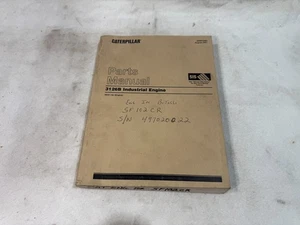 LIBRO MANUAL DE PIEZAS DE MOTOR INDUSTRIAL CATERPILLAR 3126B - Imagen 1 de 4