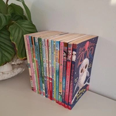 Girls Chapter Book Bundle - Animals Puppies Kittens Ponies, Bunnies Owls Mixed - image 1 of 4
