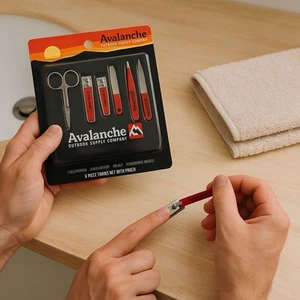 Juego de viaje de 6 piezas avalancha con bolsa herramientas de salón de uñas - Imagen 1 de 3