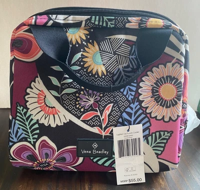 Bolso refrigerador de almuerzo Vera Bradley aligerado regreso a la escuela en Kauai floral R$55 nuevo con etiquetas Foto 1 de 4
