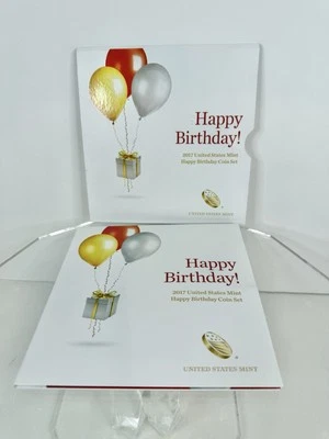 2017 S HAPPY BIRTHDAY 5 COIN SET 💰😍💎US MINT - Image 1 of 4