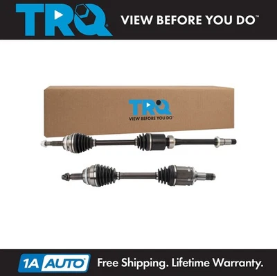 TRQ Front CV Axle Shaft Assembly Set Fits 2012-2017 Toyota Camry - Image 1 of 4
