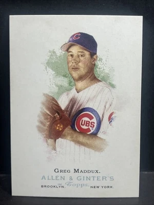 2006 Topps Allen & Ginter #115 Greg Maddux SP Short Print - Image 1 of 3