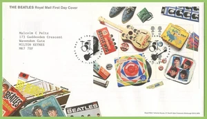 G.B. 2007 The Beatles miniature sheet Royal Mail First Day Cover, Liverpool - Picture 1 of 1