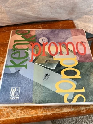 РЕДКИЕ рекламные накладки Nikken Kenko с круглым магнитным чехлом для переноски (всего 9!!) - Изображение 1 из 4